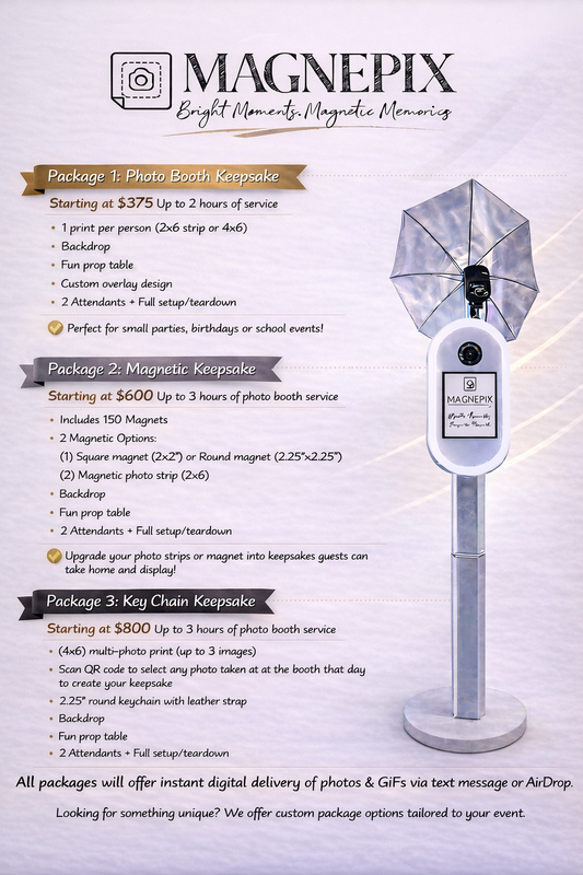 MAGNEPIX Event Booking