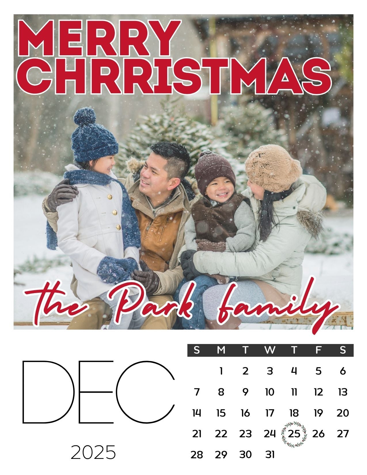 12 Month Magnetic Calendars