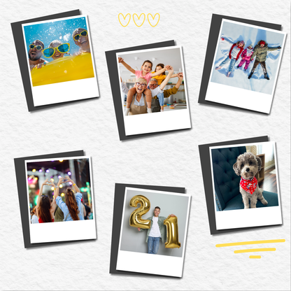 Magnetic Polaroid Prints